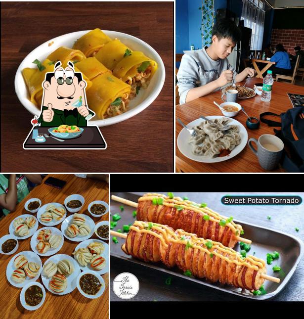 Food at Menchukha Resto