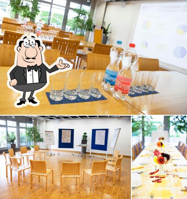 Gli interni di Restaurant im Park