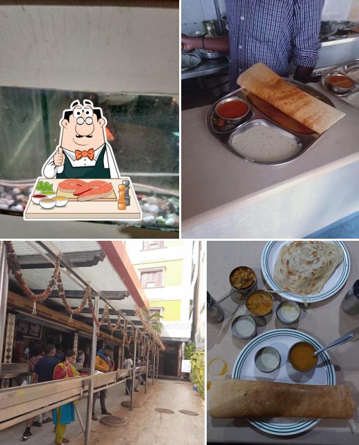 Sri Geetha Bhavan A/C Udipi Vegetarian Restaurant offers a menu for seafood lovers