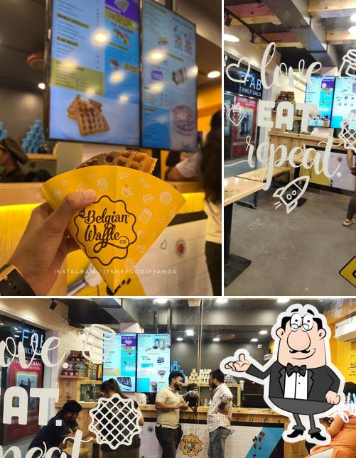 The interior of The Belgian Waffle Co