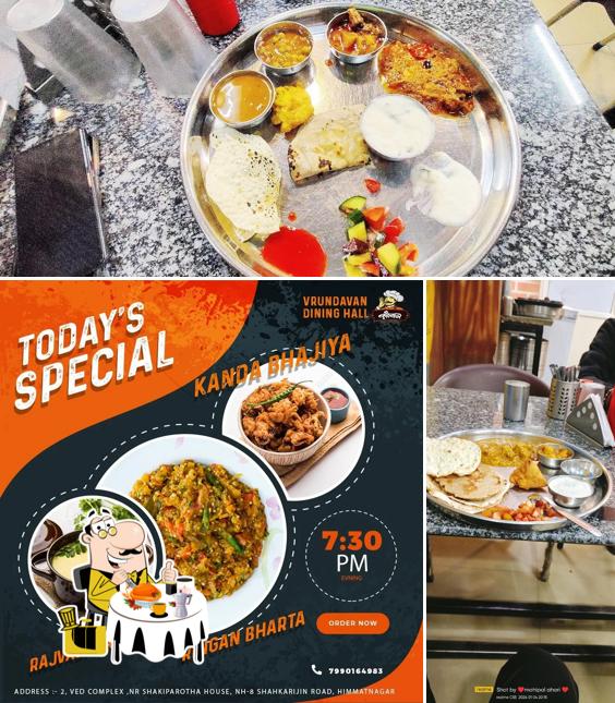 Meals at Vrundavan Dining Hall