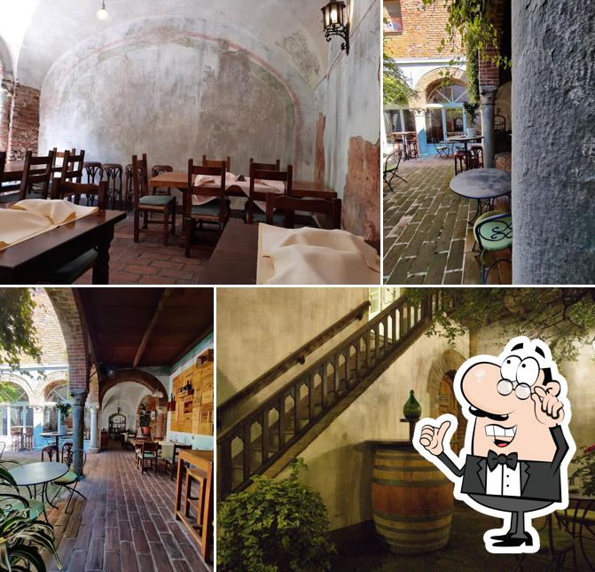 Gli interni di Enoteca i 5 Frati - Ristorante Enoteca