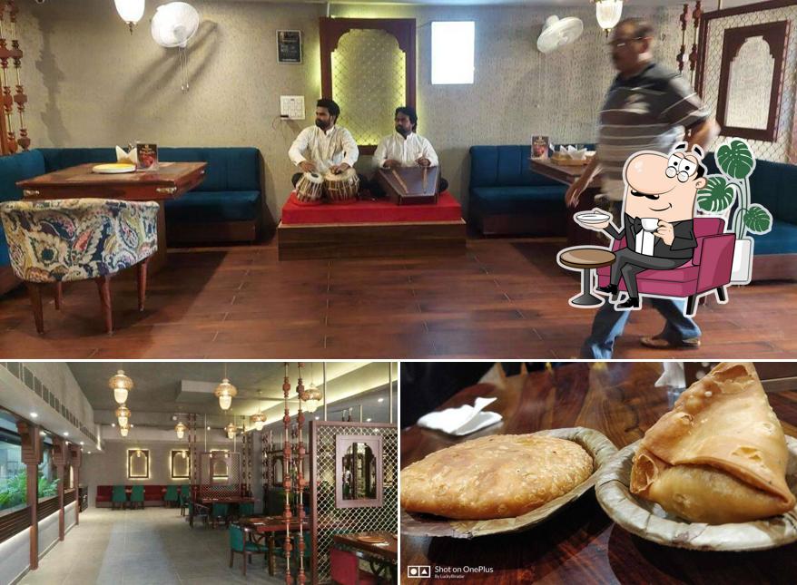 Among various things one can find interior and food at Govindam Retreat