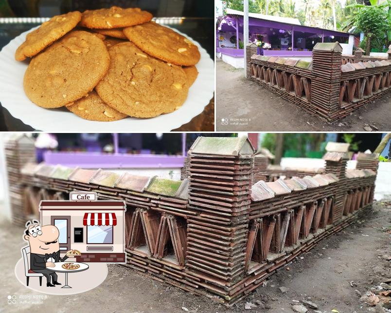 Among different things one can find exterior and food at BANANA LEAF Kovalam Pure Vegetarian Restaurant
