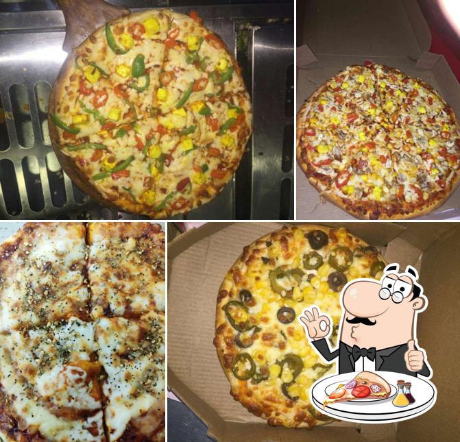 Pick pizza at Domnik Pizza