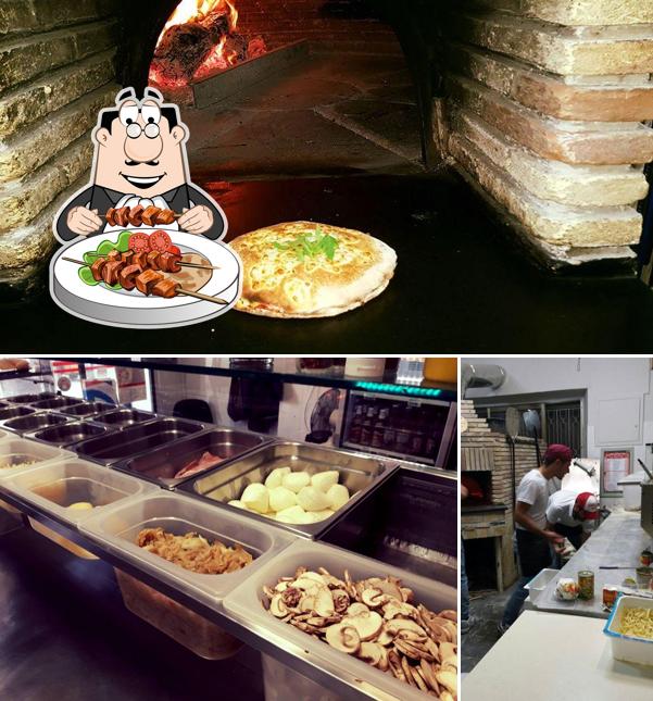 Platti al La Rustica Pizzeria