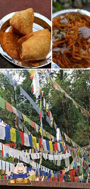 Food at Lhasa Cafe