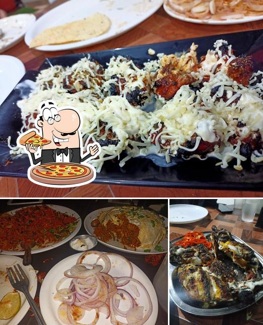 Try out different types of pizza