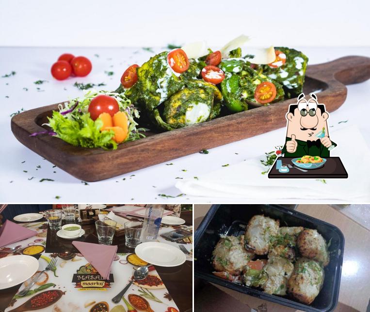 Food at Masala Maarke Restaurant And Banquet