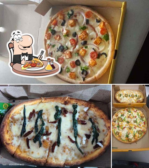 Try out various types of pizza