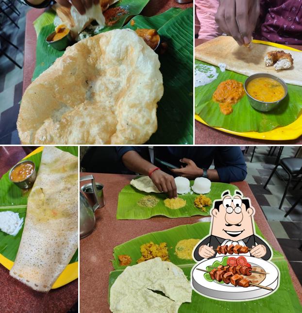 Meals at Aarya Bhavan Pure Veg