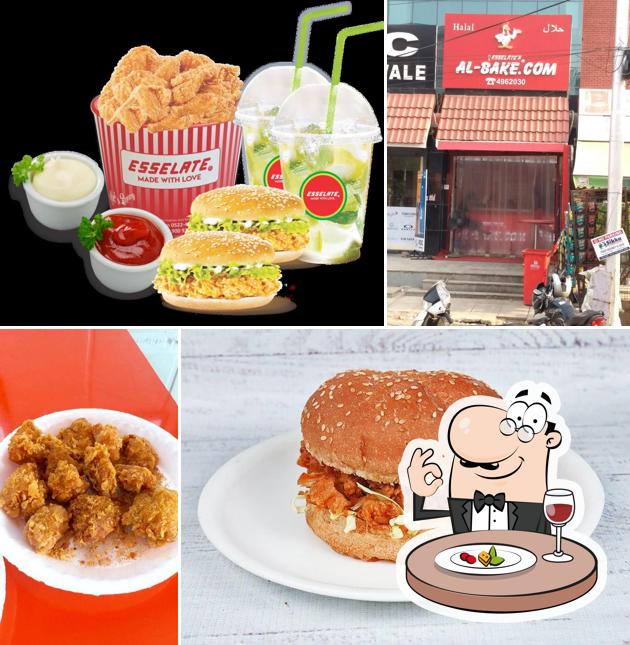 Pulled pork sandwich at Al Bake.Com