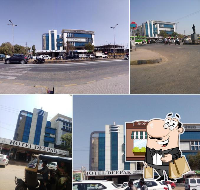 Check out how DEEPAK HOTEL looks outside