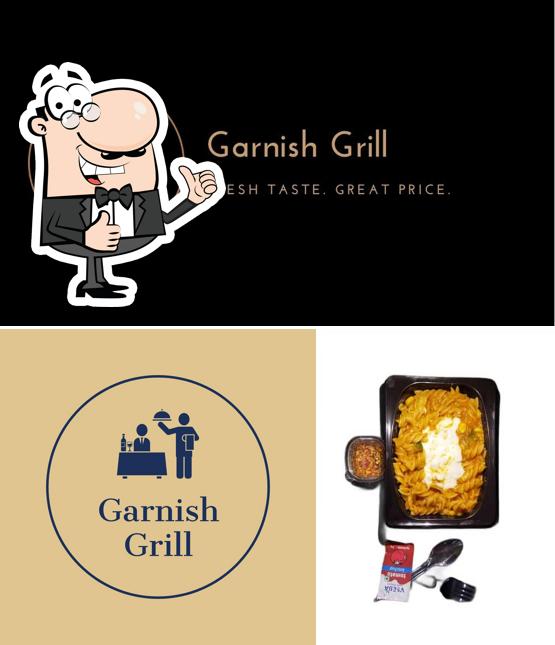 Look at this picture of Garnish Grill