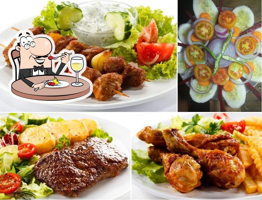 Food at Hotel Ganga Damodar