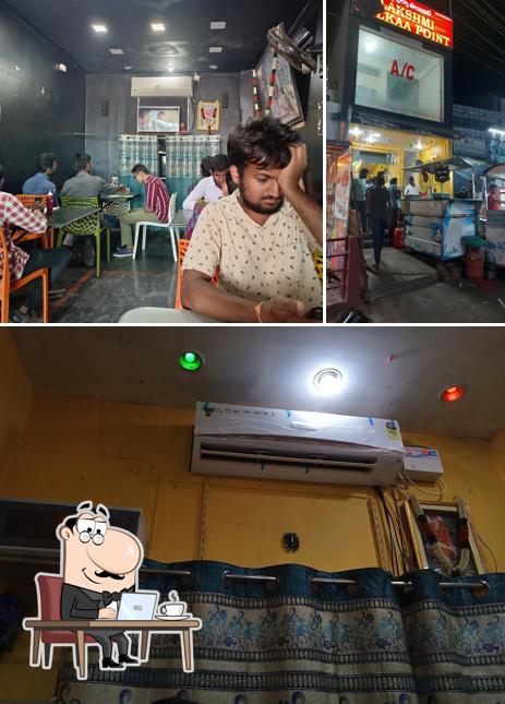 The interior of Lakshmi's Kitchen