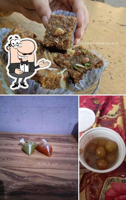 See this picture of Manoj Misthan Bhandar