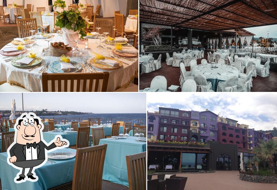 Dai un'occhiata agli interni di Osteria La Rada - Hotel Santa Tecla Palace