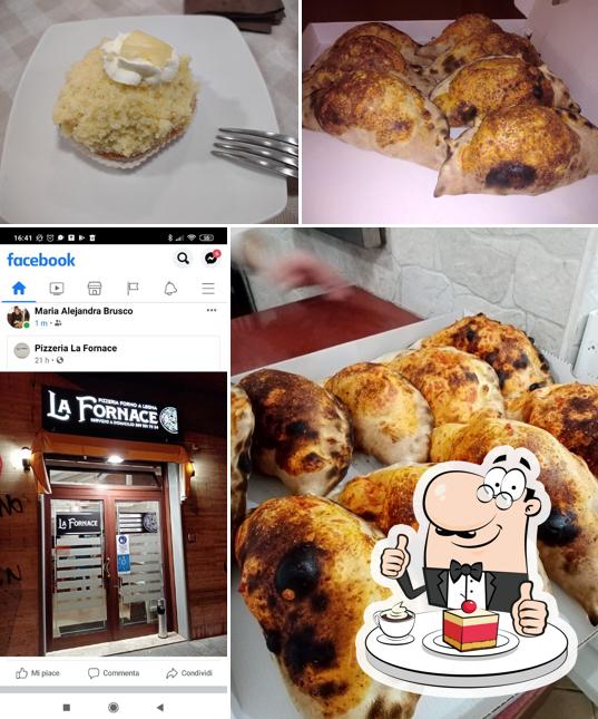 Pizzeria La Fornace offre un'ampia gamma di dolci