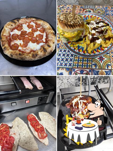 Piatto di formaggi al Pizzeria Panineria Santa Rosalia del Civico