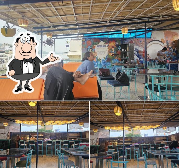 Check out how Satori Blue looks inside