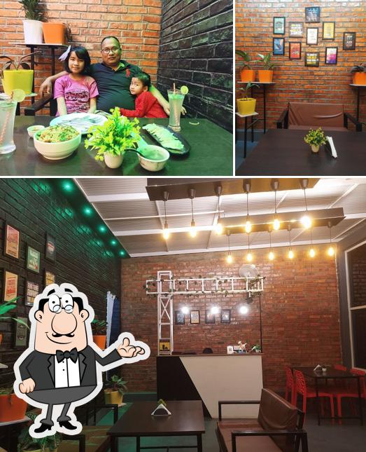 The interior of Selfie Cafe