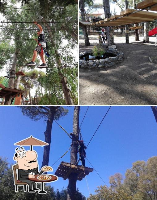 Gli esterni costituiscono una caratteristica importante di Koala Park - Parco Avventura Domusnovas