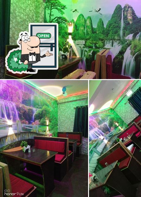 This is the photo depicting exterior and interior at A GREEN HILLS Faimly Restaurant