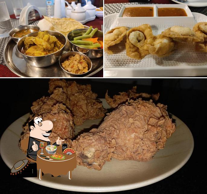Meals at Greasy Spoon Restaurant