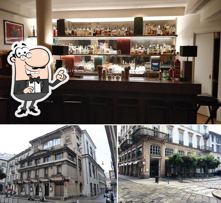Ristorante Trussardi si caratterizza per la esterno e bancone da bar