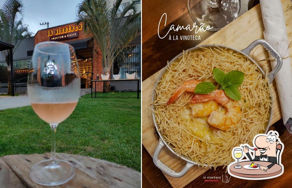 Comida em La Vinoteca Emporium & Bistrô