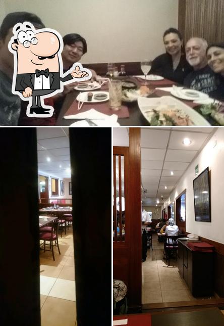 O interior do Nippon Restaurante