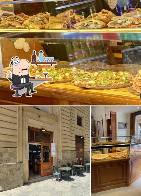 Gli interni di Pizzeria La Trofea