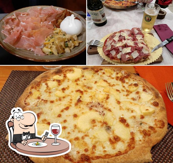Platti al Pizzeria Vesuvio