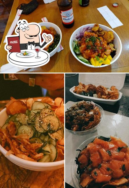 Comida em Alaia Poke & Sushi