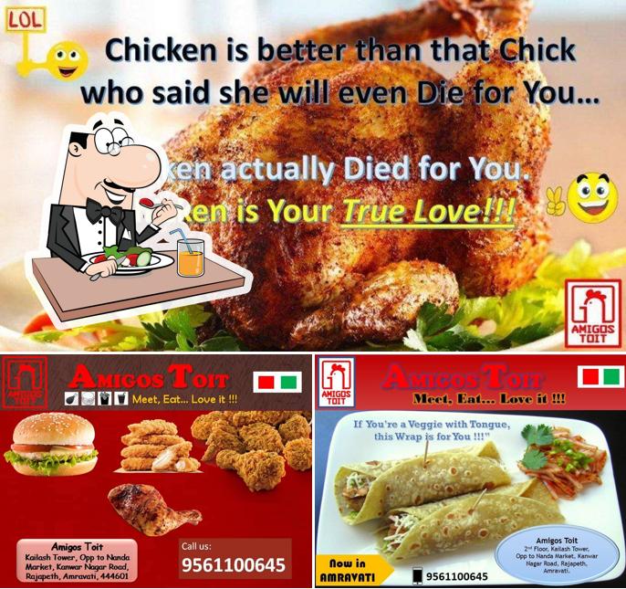 Food at Amigos Toit