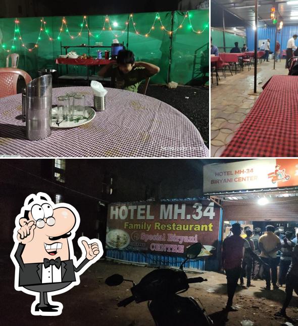 The interior of Hotel MH-34