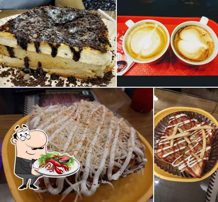 Get seafood at Jamna's Sandwich & Coffee Shop