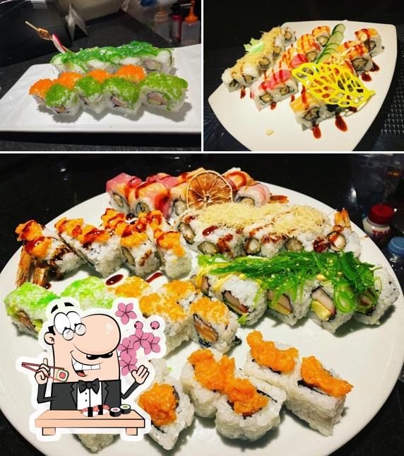 Ordina le diverse opzioni di sushi