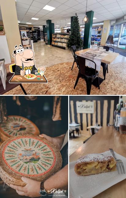 Questa è la foto che mostra la cibo e interni di Kalipè Terni