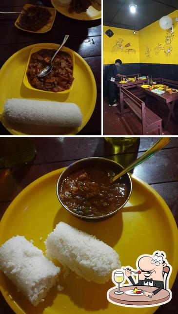 Food at Kattanum puttum East ottapalam fast food