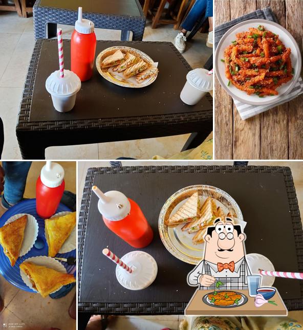 Chicken wings at Relax Point Cafe