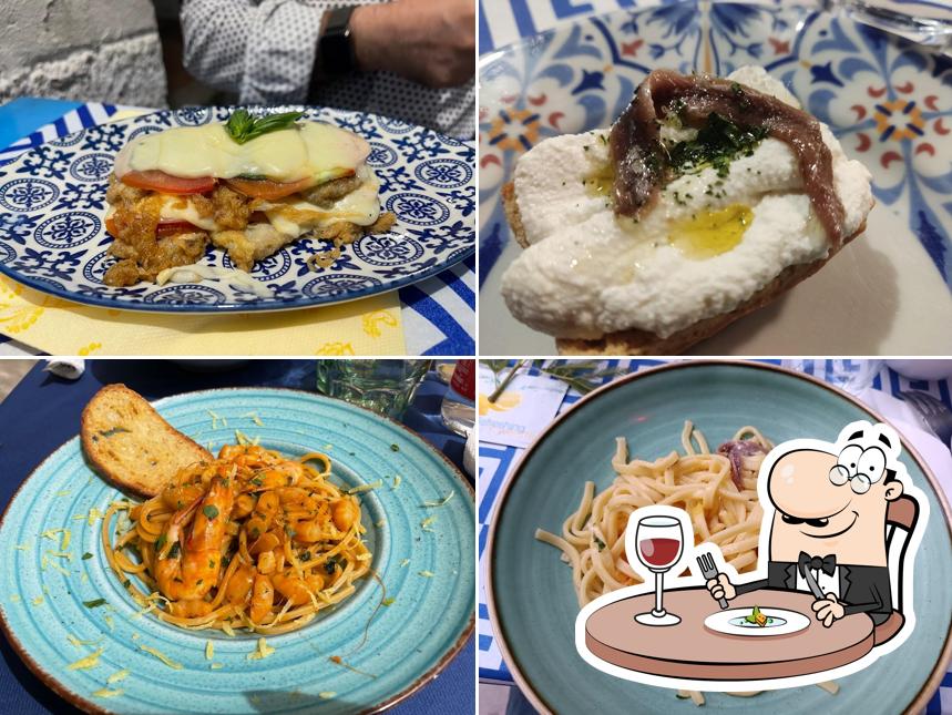 Platti al Ristorante Cetara Punto e Pasta