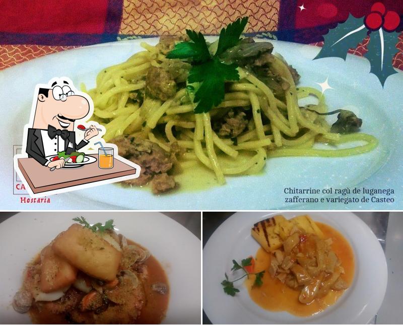 Cibo al Ristorante Hostaria Via Caprera