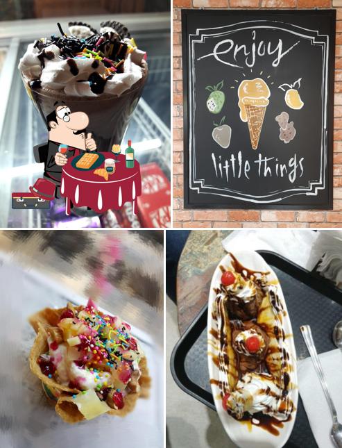 Thancos Natural Ice-cream offers a range of desserts