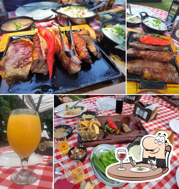 Platos en Restaurante Casablanca