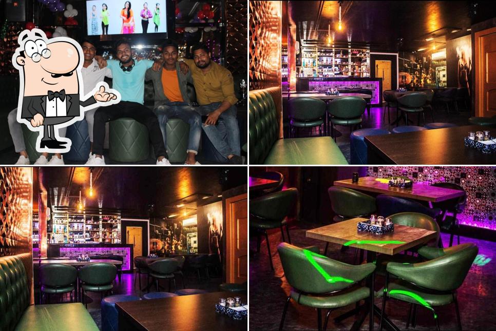 The interior of The Blackcado - Cafe, Lounge & Bar