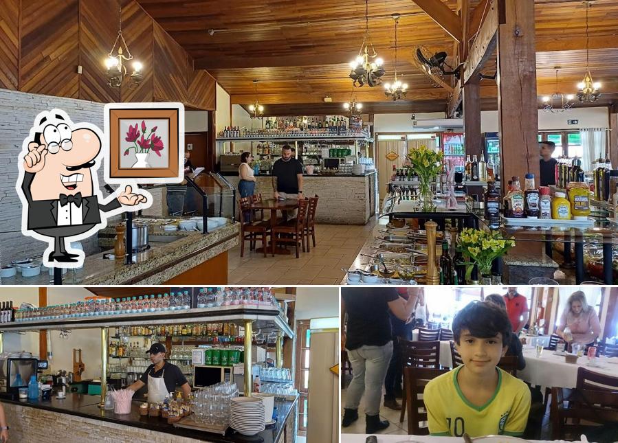 O interior do Churrascaria do Bosque