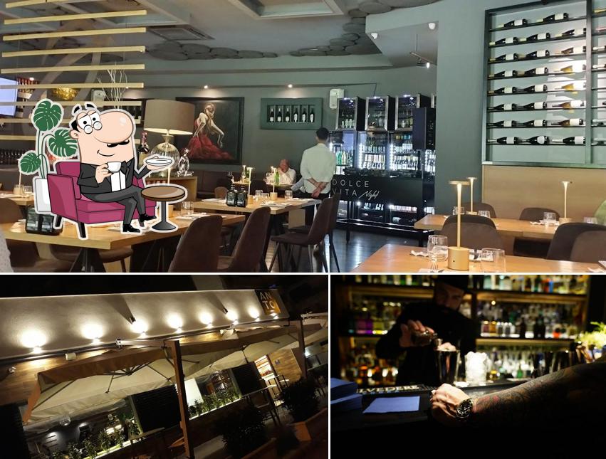 Dai un'occhiata agli interni di ANTO concept restaurant