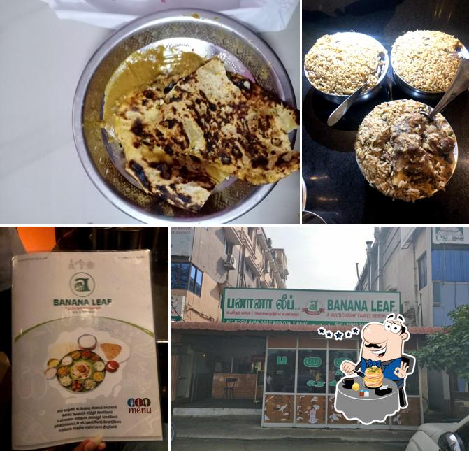 Food at Banana Leaf Restaurant